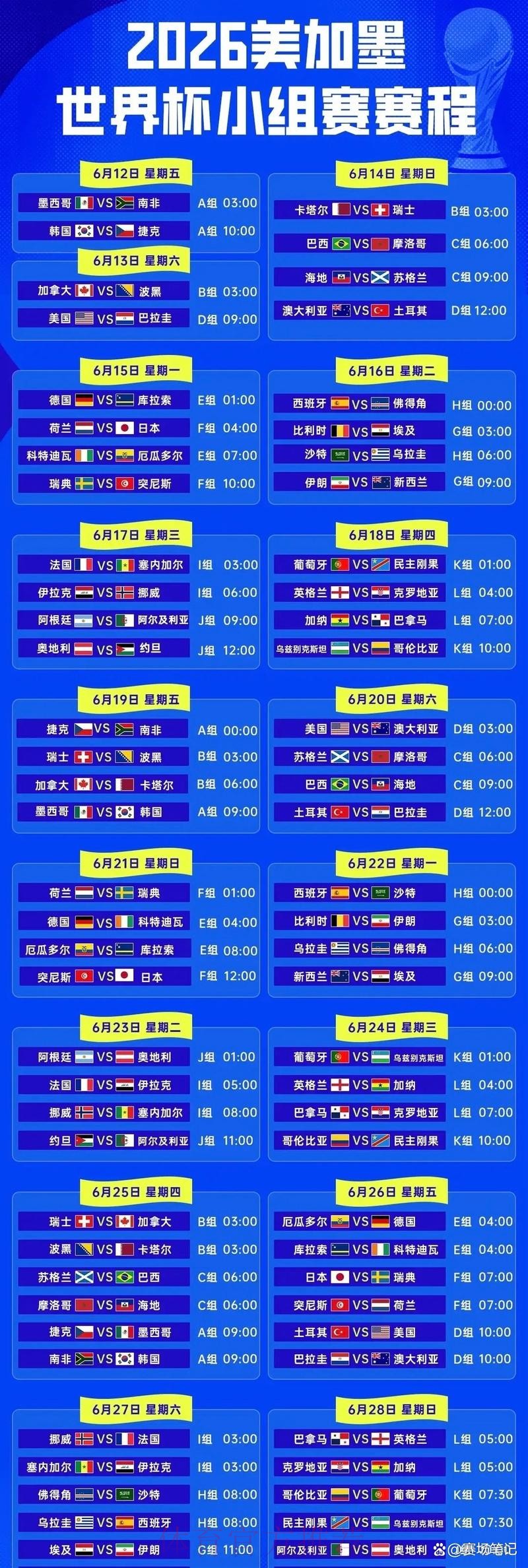 2026世界杯比分实时更新平台